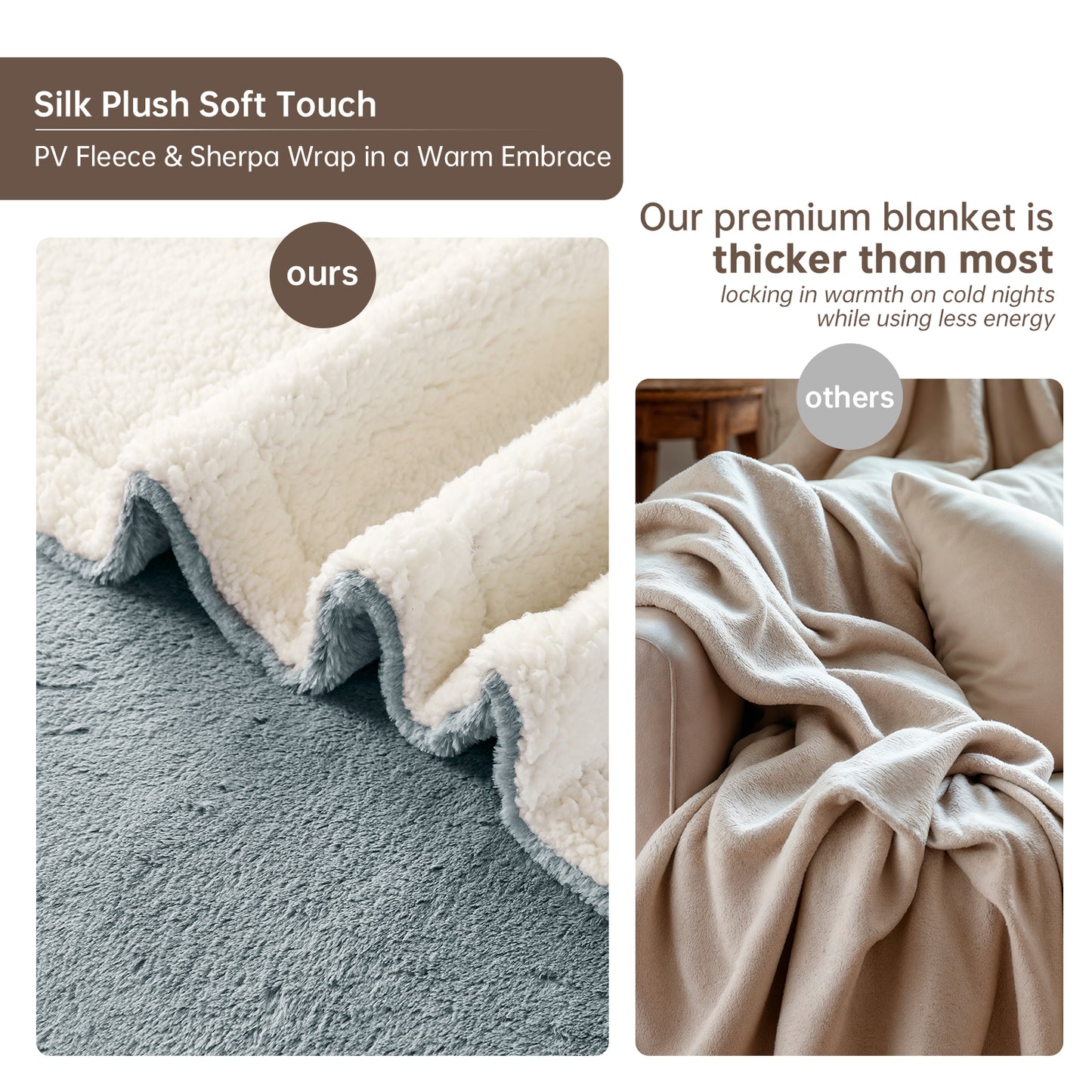 Electric Heated Blanket Full Size, Bed Warmer for Home, Super Cozy Fabric, 9 Heating Levels, 1-9 Hours Auto Off, Gift for Family, 72" x 84”