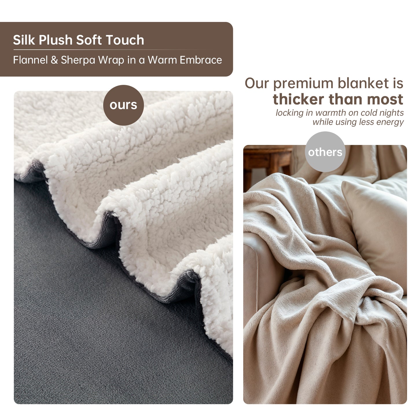 Electric Heated Blanket Full Size, Bed Warmer for Home, Super Cozy Fabric, 9 Heating Levels, 1-9 Hours Auto Off, Gift for Family, 72" x 84”