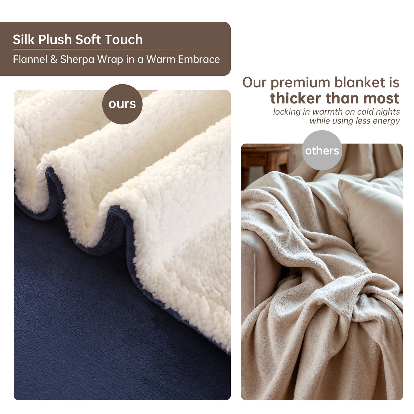 Electric Heated Blanket Full Size, Bed Warmer for Home, Super Cozy Fabric, 9 Heating Levels, 1-9 Hours Auto Off, Gift for Family, 72" x 84”